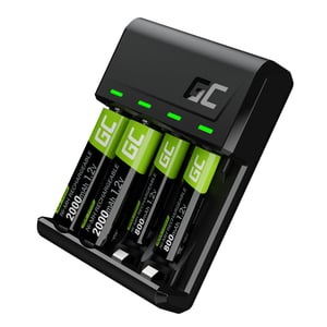 Green Cell GRSETGC03 Universal USB Battery Charger