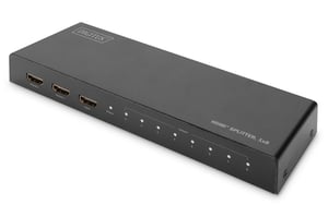 Digitus HDMI® Splitter, 1 x 8, 4K / 60 Hz with downscaler