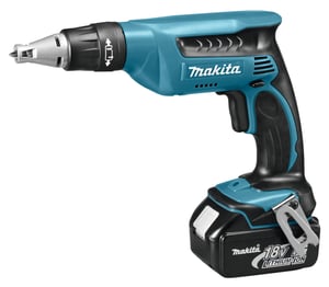 Makita DFS451RFJ wkrętak zasilany/zakrętark udarowy 4000 RPM Czarny, Niebieski