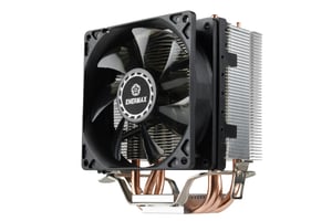 Enermax ETS-N31-02 Computer Cooling System CPU Heatsink/Fan 9.2 cm Black, Stainless Steel