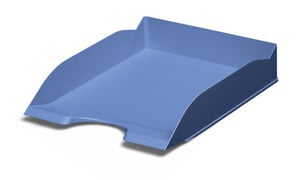Durable ECO clipboard for documents. Made from recycled plastic. Blue