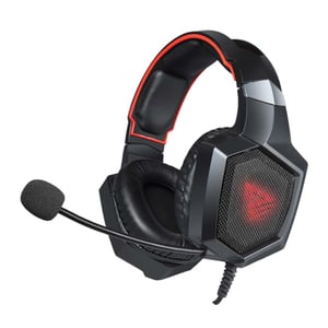 Savio SAVGH-FORGE Kopfhörer/Headset, kabelgebunden, On-Ear, Gaming, schwarz, rot