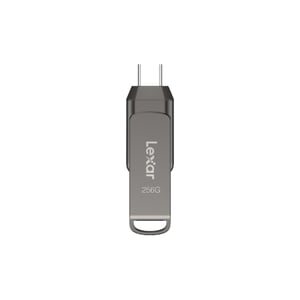Lexar JumpDrive LJDD400256G-BNQNG USB-minne 256 GB USB Type-C 3.2 Gen 1 (3.1 Gen 1) Grå