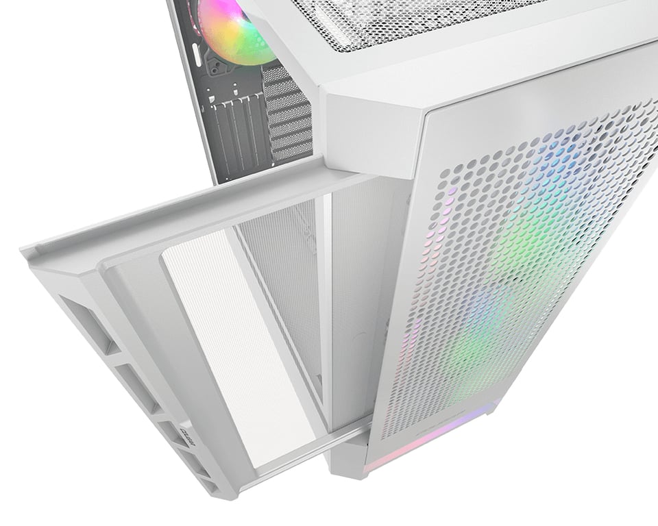 COUGAR CGR-5ZD1W-AIR-RGB Midi Tower Biały
