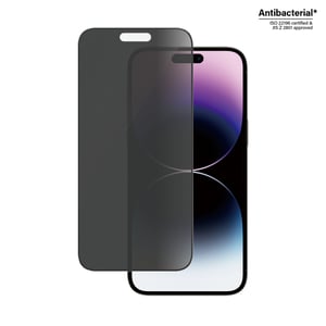 PanzerGlass ® Privacy Screen Protector iPhone 14 Pro Max | Ultra-Wide Fit Transparent skärmskydd för Apple 1 szt.
