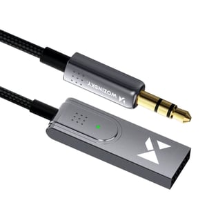 Wozinsky 5907769308383 kabel audio 3.5mm USB Typu-A Czarny