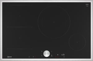 Neff T58STS1L0 Cooktop, Black, Built-in, 80 cm, Induction Cooktop with 4 cooking zones