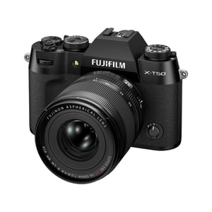 Fujifilm X-T50 + XF 16–50 mm Spiegellose Kamera 40,2 MP X-Trans CMOS 5 HR 7728 × 5152 px Schwarz