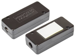 Alcasa GC-N0152 anslutningsbox för Cat6a/Cat7-nätverk, svart