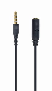Gembird CCA-419 Audio Cable, 0.18 m, 3.5 mm, Black