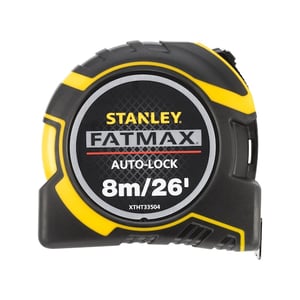 Stanley XTHT0-33504 8 m Tape Measure, Black, Yellow