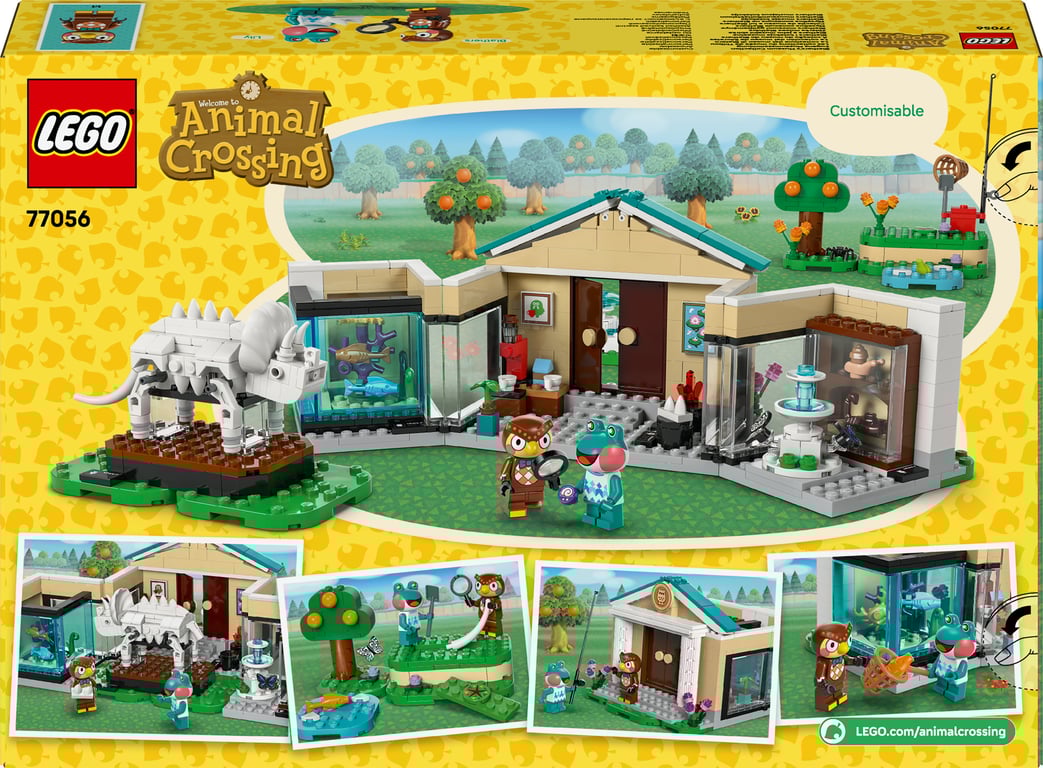 фото Блоковий конструктор LEGO Animal Crossing Музейна колекція Blathers (77056)