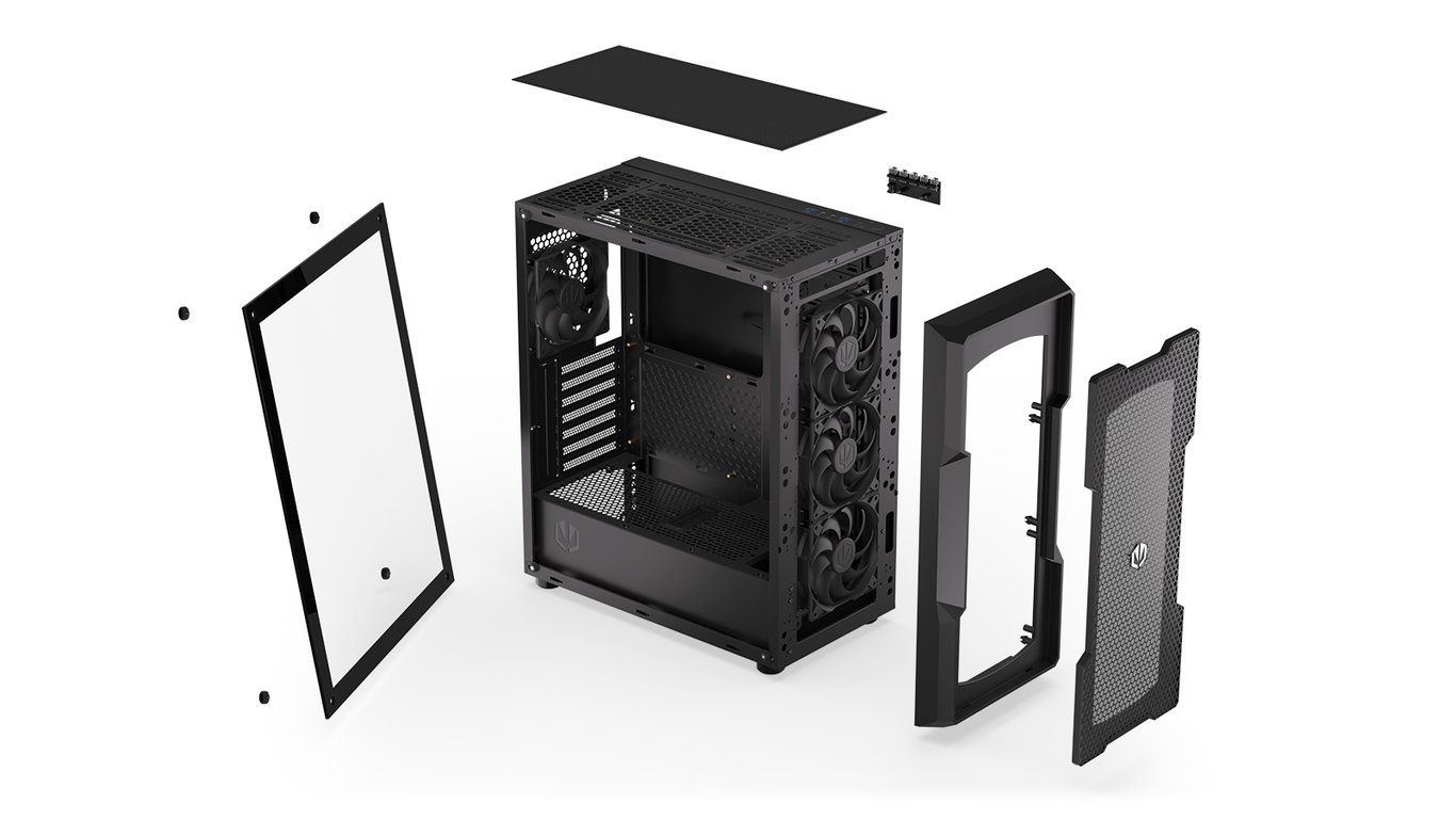 ENDORFY Regnum 400 Air Tower Czarny