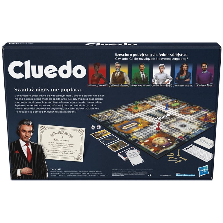Hasbro Gaming Cluedo
