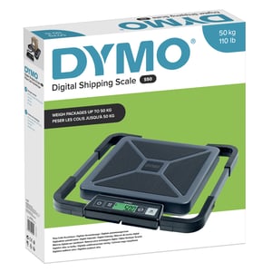 DYMO S50 Digital Shipping Scale | Up to 50 kg | USB/AC power or AAA batteries