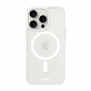 LAUT Huex Protect pokrowiec na telefon komórkowy 17 cm (6.7") Przezroczysty, Biały