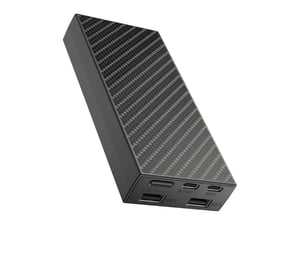 Nitecore NB20000 Lithium-Ion (Li-Ion) Power Bank, 20,000 mAh, Black