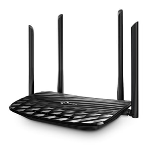 TP-Link AC1200 router bezprzewodowy Gigabit Ethernet Dual-band (2.4 GHz/5 GHz) Schwarz
