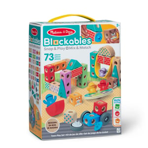 Melissa & Doug MDT BBN Blockables Town Pyst GML