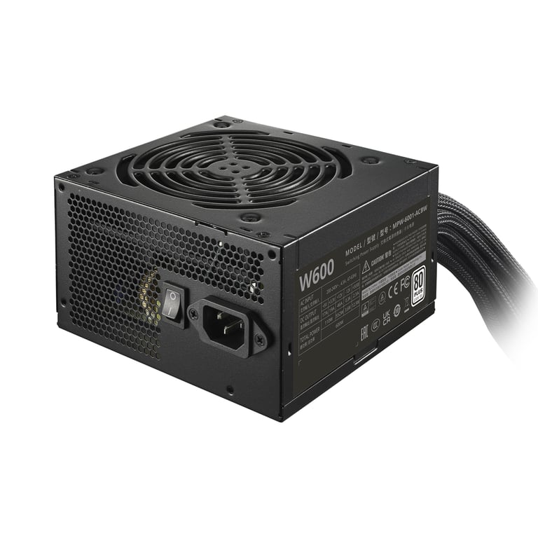фото Блок живлення Cooler Master Elite NEX White 600 (MPW-6001-ACBW-BE1)