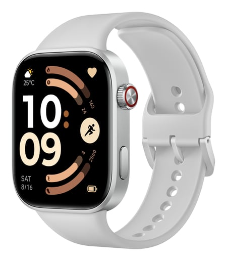 Xiaomi Watch 6 5,26 cm (2.07") AMOLED 46 mm Cyfrowy 432 x 514 px Ekran dotykowy Srebrny