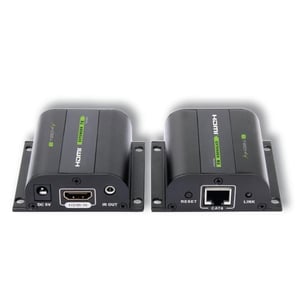Techly IDATA EXT-E70I AV Extender AV Transmitter and Receiver Black