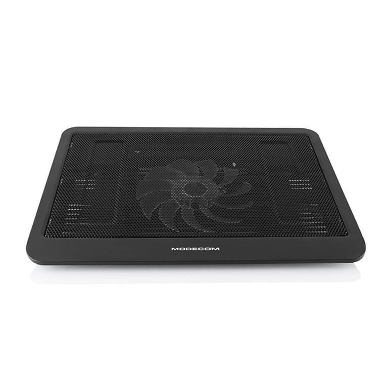 Modecom CF13 podkładka chłodząca do laptop 35,6 cm (14") Czarny