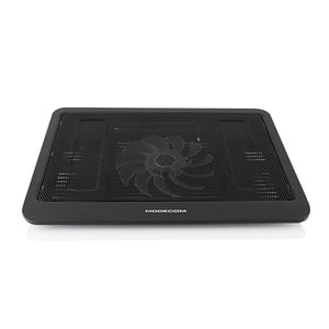 Modecom CF13 podkładka chłodząca do laptop 35,6 cm (14") Czarny