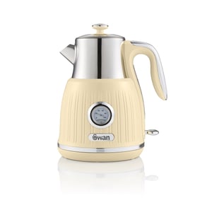 Swan Dial 1.5 L 3000 W Electric Kettle, Cream