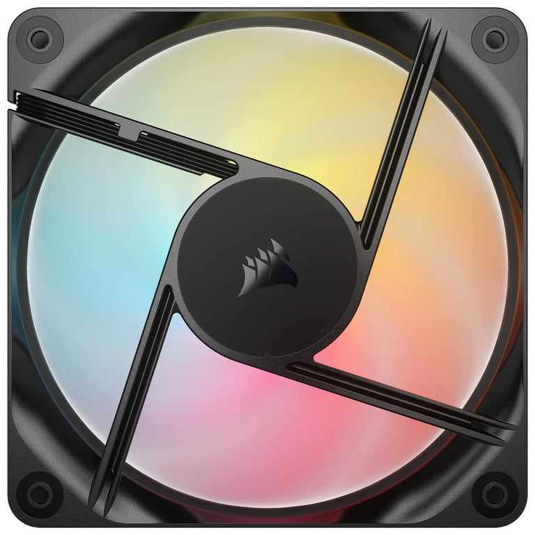 фото Вентилятор Corsair RS120-R ARGB PWM 3-Pack Black (CO-9050196-WW)