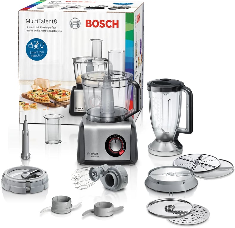 Bosch MC812M865 robot kuchenny 1250 W 3,9 l Czarny, Stal nierdzewna