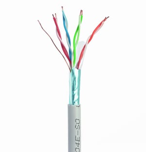 Gembird CAT5e FTP 100m kabel sieciowy Szary F/UTP (FTP)