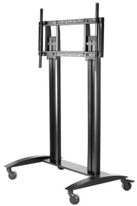 Peerless SR598 Multimedia Stand, Black, Flat Panel, Multimedia Card