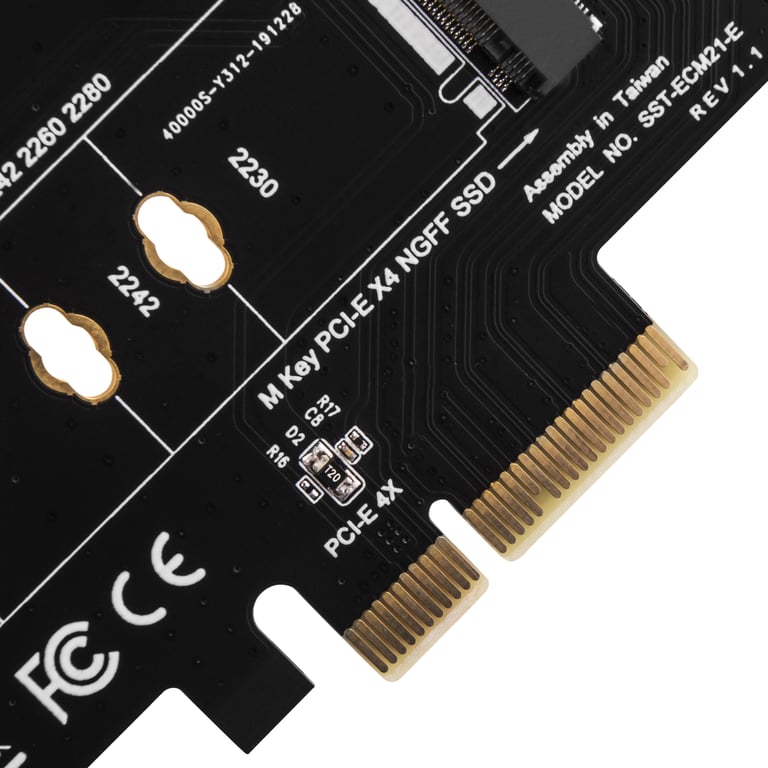 Silverstone ECM21-E adapter Wewnętrzny M.2