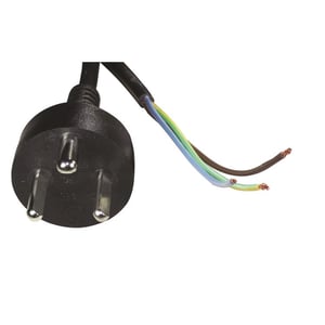 ROLINE 30.17.9015 Power Cable, Black, 10 m