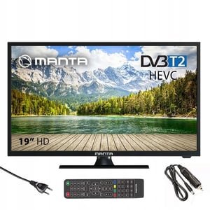 Manta 19LHN123D 48,3 cm (19") HD Czarny 180 cd/m²