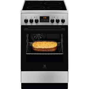 Electrolux 943 005 310 Backofen Freistehender Herd Strom Ceran Schwarz, Edelstahl