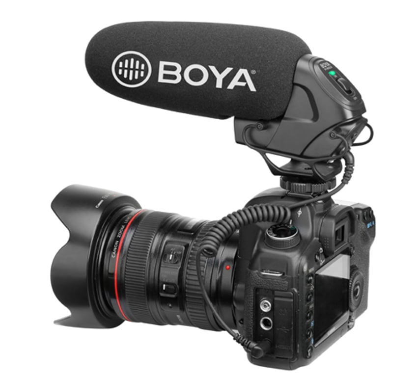 BOYA BY-BM3030 mikrofon Czarny Mikrofon do aparatu cyfrowego