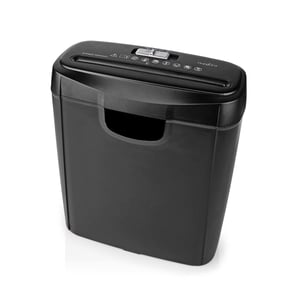 Nedis PASH112BKA4 niszczarka Rozdrabnianie taśmowe 22 cm Czarny
