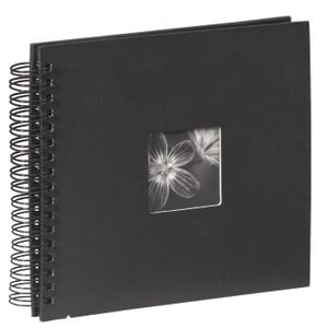 Hama Spiral Album "Fine Art" Photo Album, Black, 50 sheets