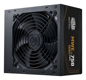 Cooler Master MWE Bronze 750 V3 230 V nätverksmodul 750 W 24-stifts ATX ATX Svart