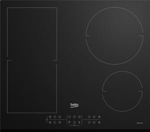 Beko HII64202FMT płyta kuchenna Czarny Wbudowany 60 cm Płyta indukcyjna strefowa 4 stref(y)