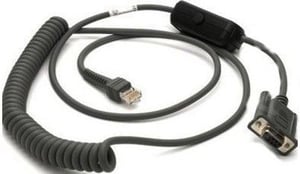 Motorola CBA-R31-C09ZAR Parallelkabel, schwarz, 2,8 m