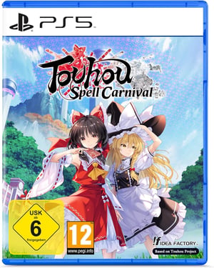 Idea Factory Touhou Spell Carnival - Day One Edition Dzień pierwszy Angielski, Hiszpański, Francuska PlayStation 5