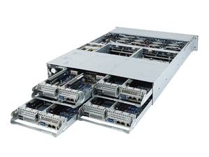 GIGABYTE H252-Z10 Socket SP3 Rack (2U) Schwarz, Stahl