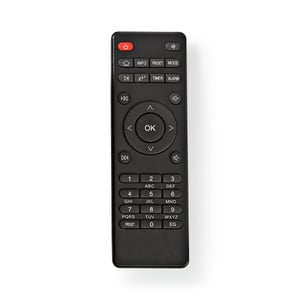 Nedis RDINRC300BK pilot Podczerwień Odtwarzacz MP3/MP4 Naciśnij przyciski