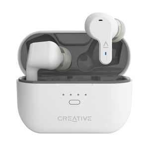 Creative Labs Zen Air Pro True Wireless Stereo (TWS) In-Ear Headset Calls/Music/Sports/Everyday Use USB Type-C Bluetooth White