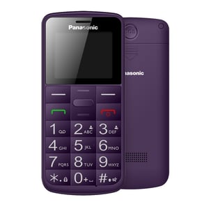 Panasonic KX-TU110 4,5 cm (1,77") Lila Funktionstelefon