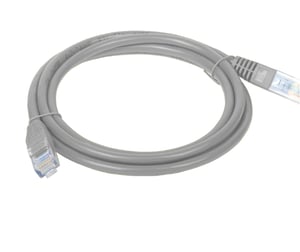 A-LAN KKU5SZA3 kabel sieciowy Szary 3 m Cat5e U/UTP (UTP)