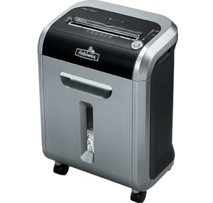 Fellowes Intellishred PS-79Ci Shredder, Cross-Cut, 64 dB, 23 cm, Black, Silver